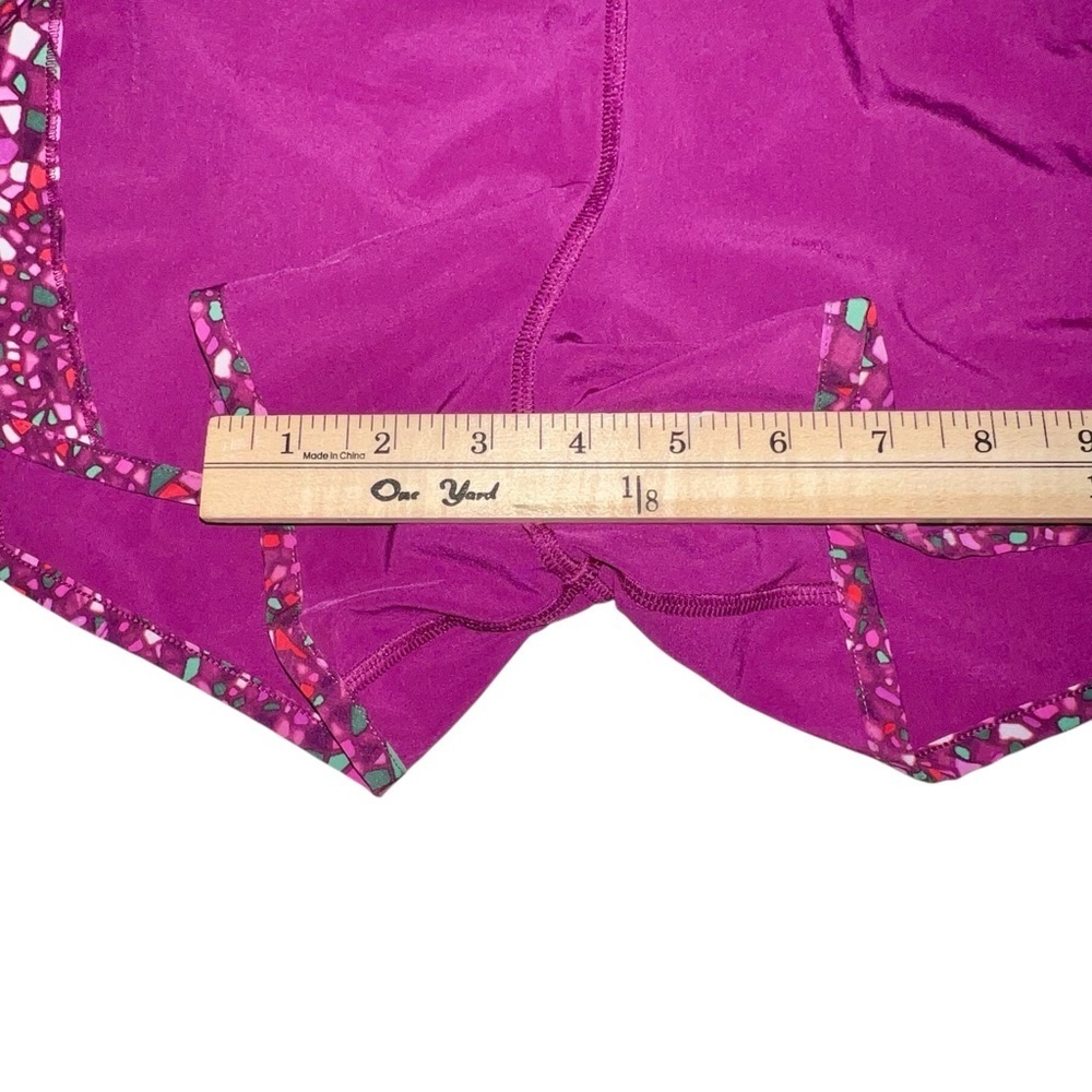 Lululemon size 8 Real Quick Regal Plum/Paradise nwot - Picture 10 of 10